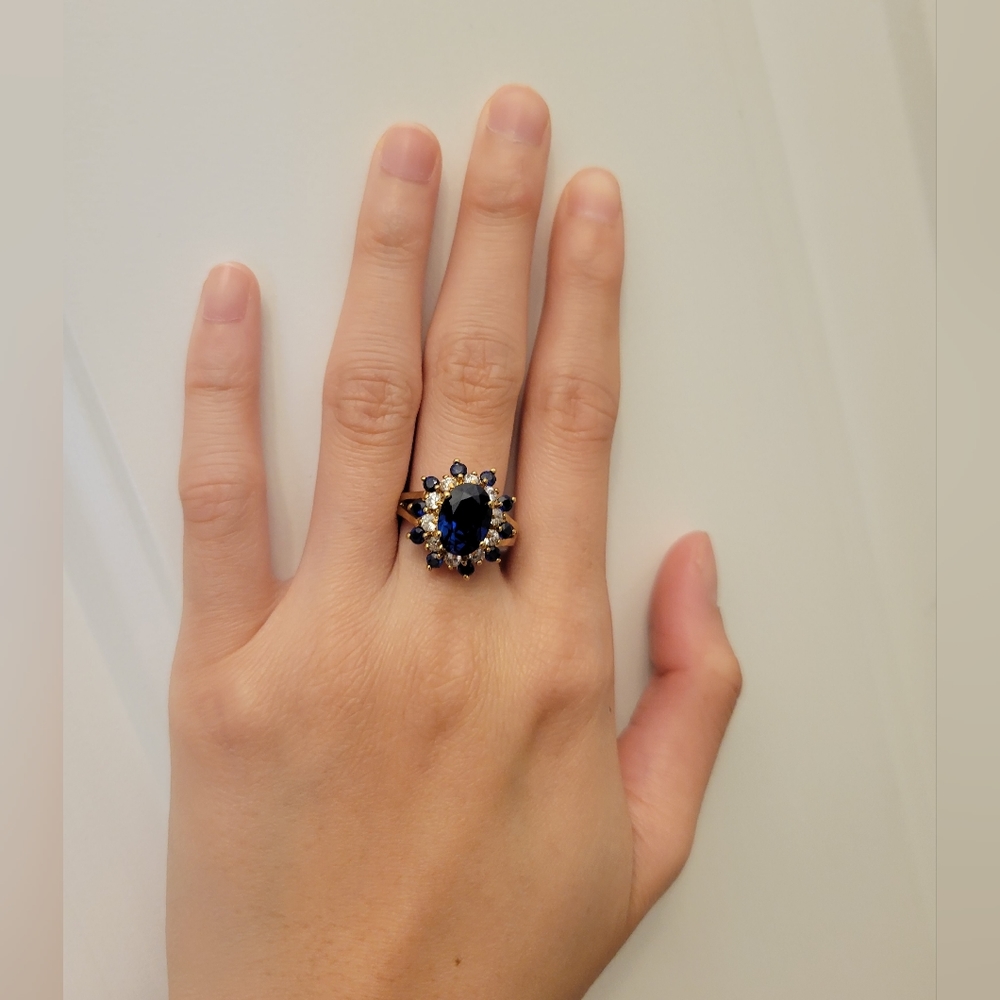 Sapphire Cocktail Ring